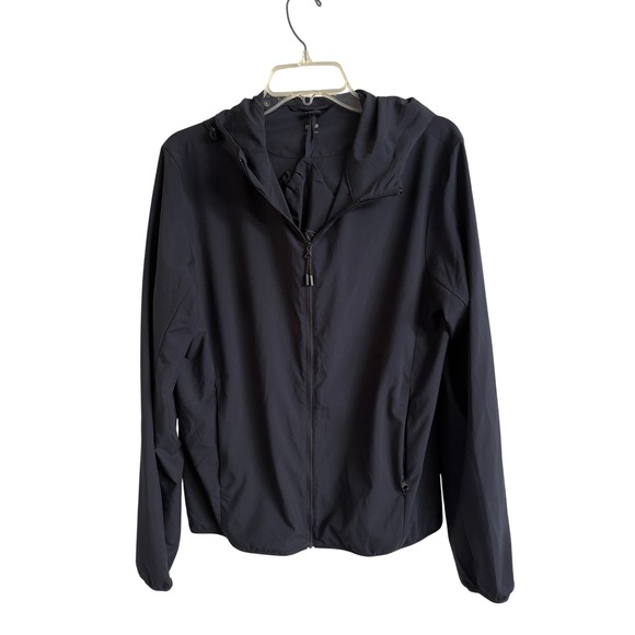 Uniqlo Other - Uniqlo Mens Pocketable Parka Black Lightweight Hooded Windbreaker Jacket S